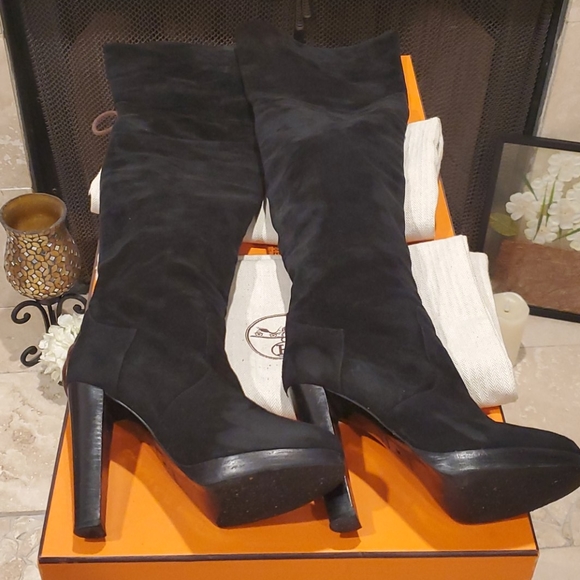 hermes thigh boots